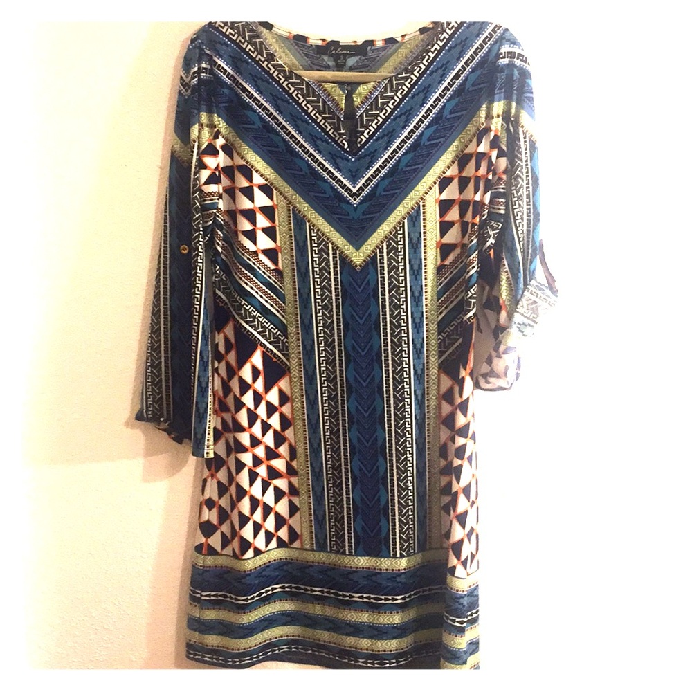 Patterned dress for summer